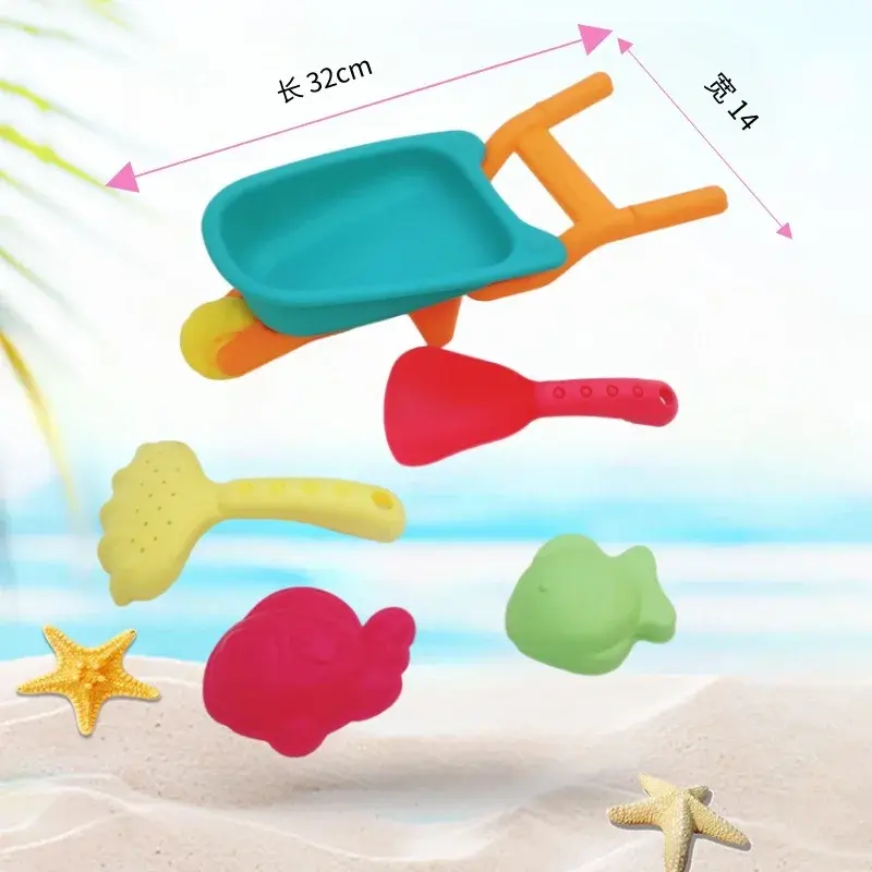 Beach Sand Play Set for Kids Shovel Molds Outdoor Toys for Family Summer Beach Trips Winter Snow Activities Nature Exploration