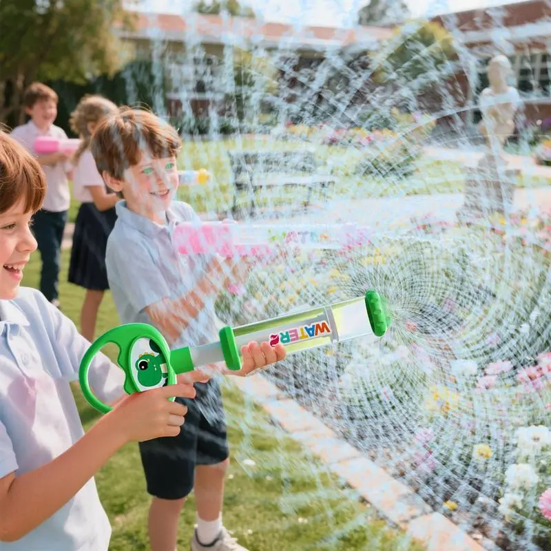 Firework Water Spray Toy Pull out Interactive Water Squirter Spray Compact Fun Firework Sprinkler Props for Birthday Childrens
