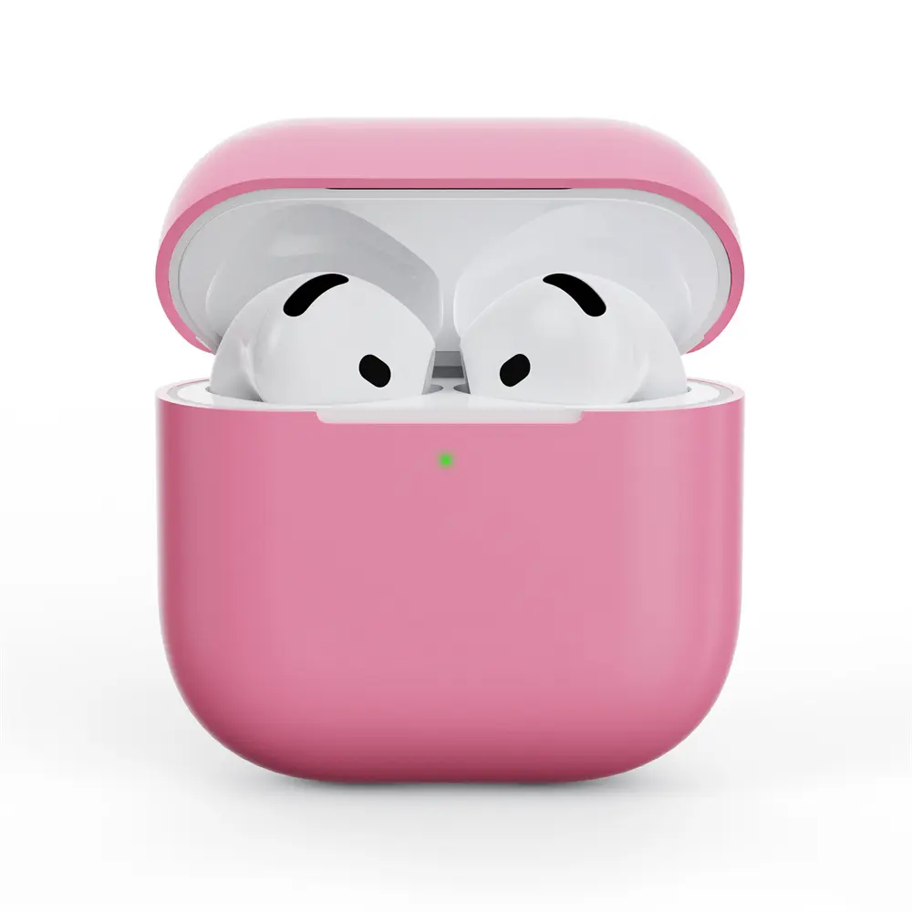 Silicone Earphone Cases For Airpods 4 1 2 3 Headphones Case Soft Protective Box For Apple Airpods Pro 2 3 Airpods 4 2024 Covers