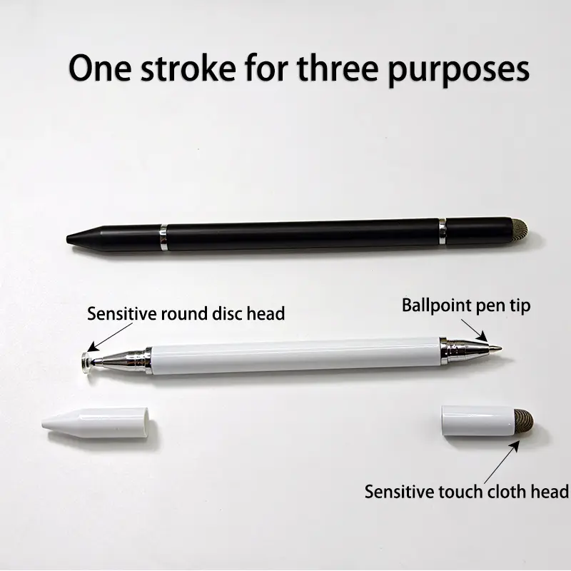 3-in-1 Magnetic Stylus Pens for Touch Screen, Compatible with iPhone/iPad/Pro/Mini/Air/Samsung/Tablet and Other Touch Screens