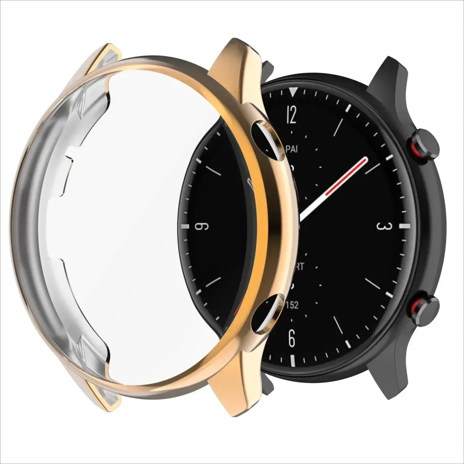 Case For Amazfit GTR 2e GTR2 Protective Cover Full Screen Protector Sleeve Shell For Xiaomi Huami Amazfit GTR 3 / 3Pro TPU Cases