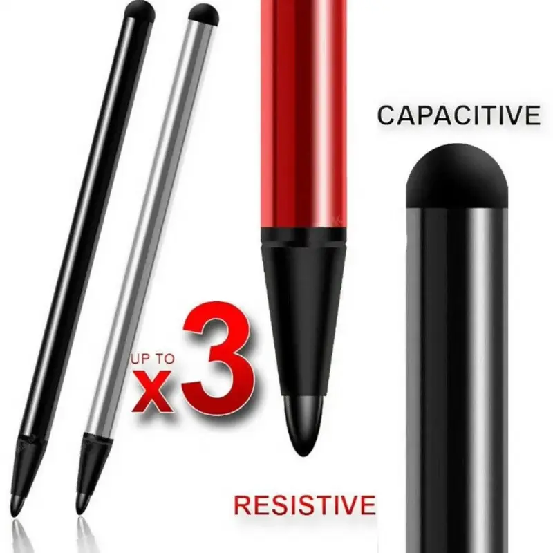 1-3PCS Universal Dual Use Screen Pen for Ipad Stylus for Lenovo Android Tablet Phone Stylus for Samsung for Capacitance Pen