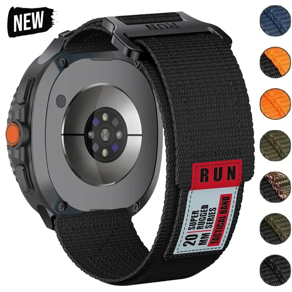 Nylon Strap For Samsung Galaxy Watch 8 Classic Loop Sport Replacement Band For Galaxy watch 8 40mm 44mm Ultra2/Watch 7Ultra 47MM
