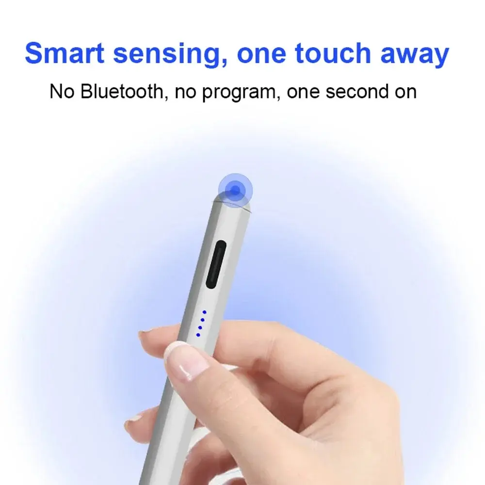 Universal  Stylus Pen Compatible for iOS and Android Touchscreens/Phones, Rechargeable Stylus Pen with Dual Touch Screen