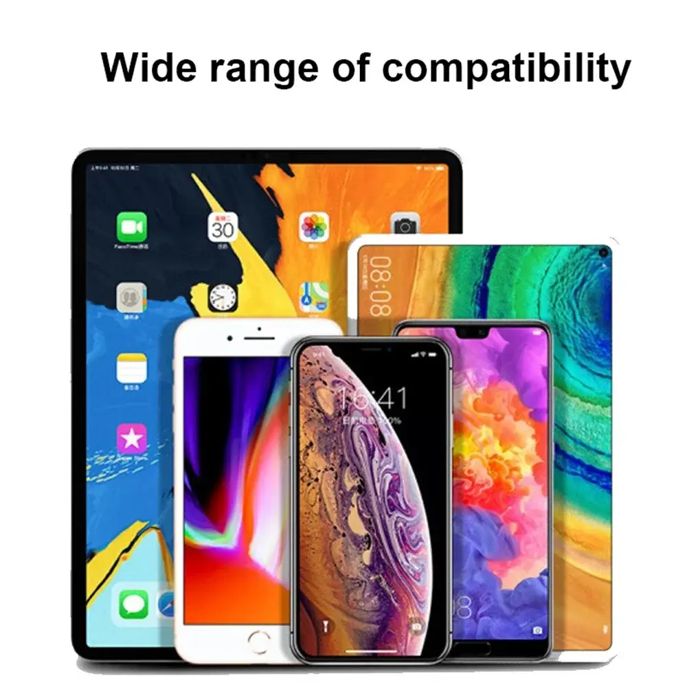 Universal  Stylus Pen Compatible for iOS and Android Touchscreens/Phones, Rechargeable Stylus Pen with Dual Touch Screen