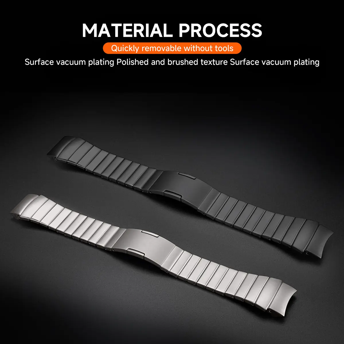 No Gaps Luxury Titanium Strap for Huawei Watch GT 5 Pro 46mm Metal Bracelet for Huawei Watch GT5 46mm Specialized Watch Strap