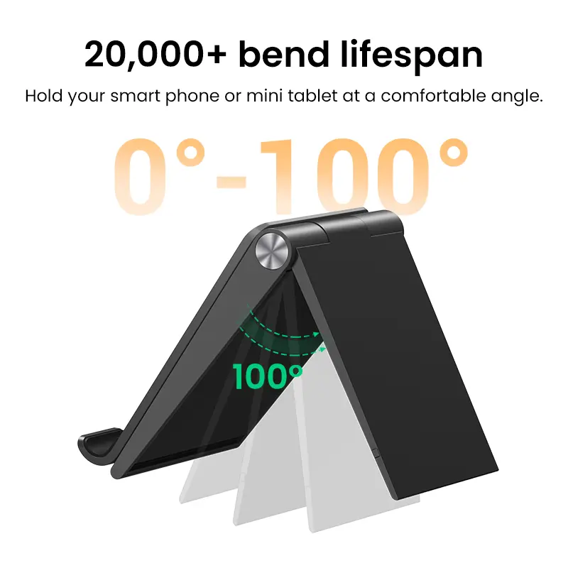 UGREEN Adjustable Phone Holder Stand Foldable Smartphone Support Tablet Stand for iPhone 15 14 13 Pro Samsung Xiaomi Desk Phone