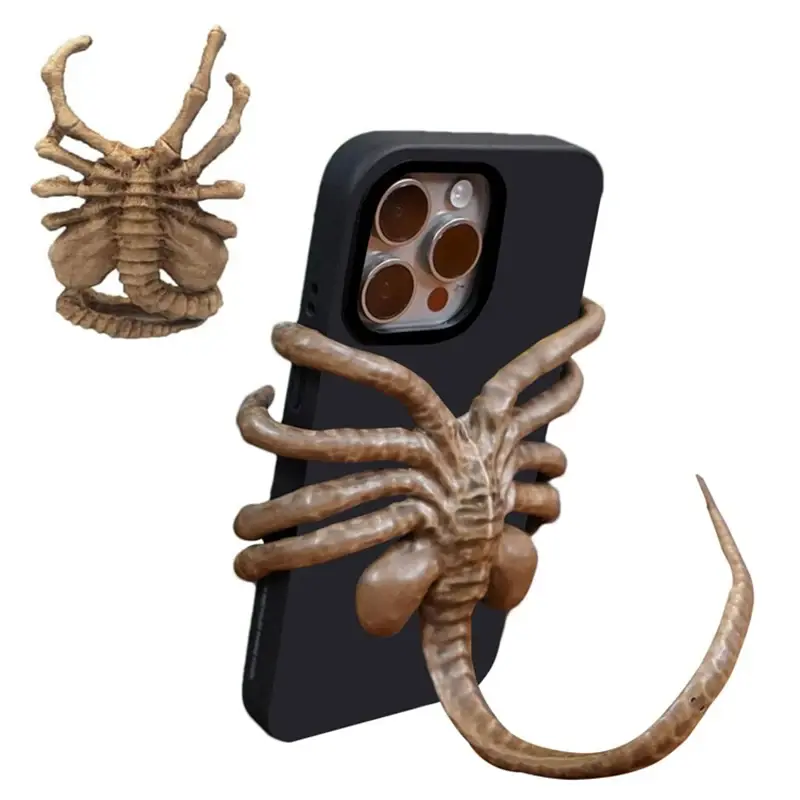 Facehugger Phone Holder Alien Romulus Phone Holder Shape Design Creative Design Multi-functional Stable Support Stand Gifts