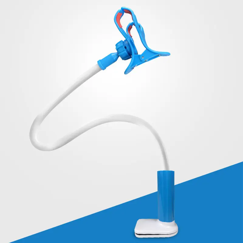 360 Clip Mobile Phone Holder Stand Portable Flexible Lazy Bed Desktop Bracket Smartphones Desk Bed Mount Stand Base Support 75cm