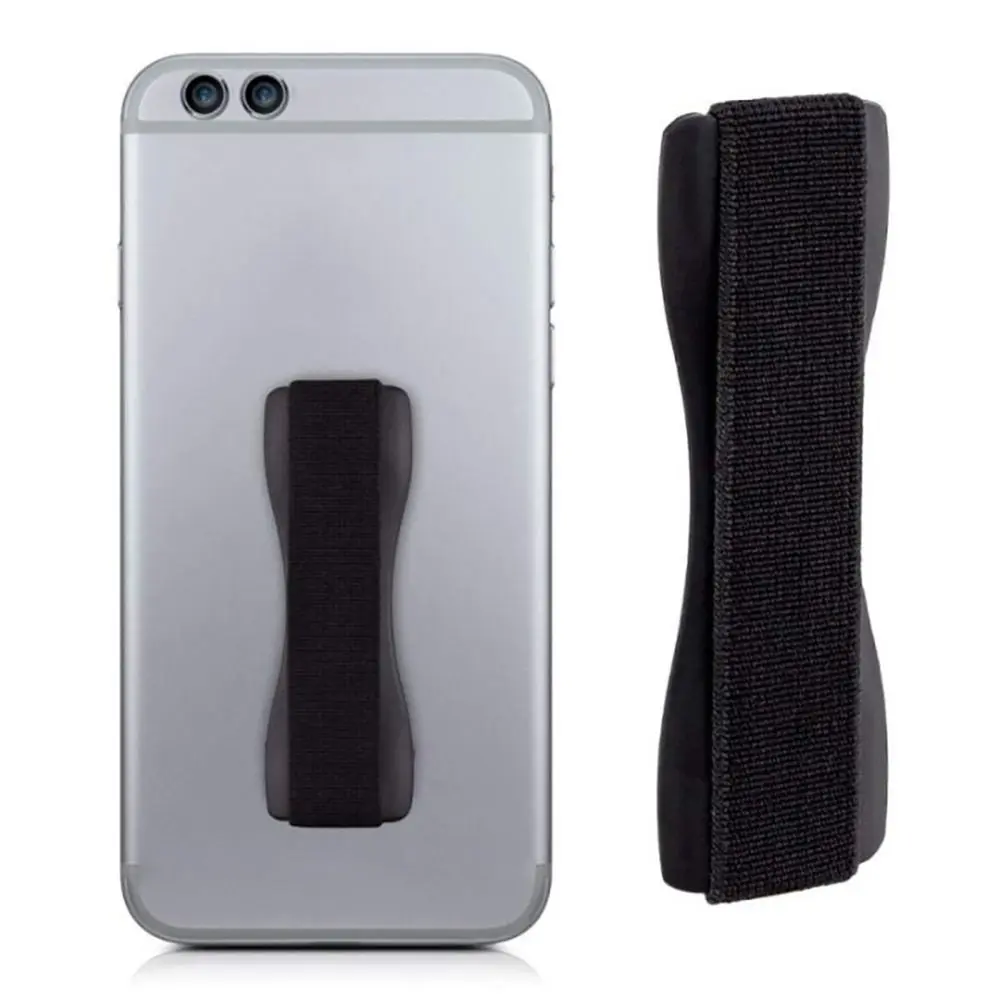 1pc Elastic Phone Finger Strap ABS Grip Phone Mobile Phone Accessories Sling Phone Holder Universal Phone Back Sticker 10 Colors