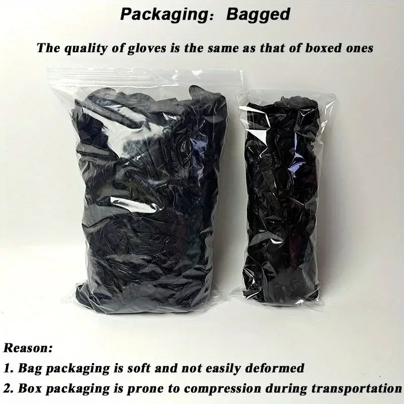 50/100PCS Disposable Black Nitrile Gloves for Household Use Free Powder Latex Free Cleaning Gloves Tattoo  Hairdressing Tools