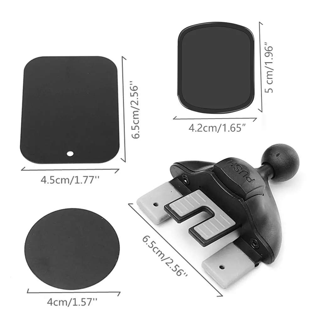 Xnyocn Magnetic Holder Car Mobile Support Cell Phone Holders 360° Adjustable CD Slot Air Vent Mount Stand For Xiaomi Smartphone