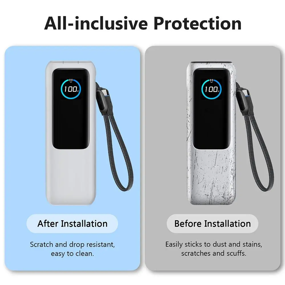 Silicone Case For Anker Zolo 165W 25000mAh Power Bank Shockproof Protective Cover Portable Travel Carrying Case