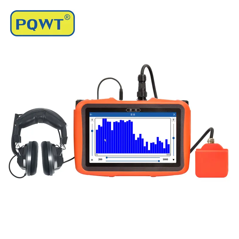 PQWT L30 Indoor Water Leak Detector for Underground and In-walls Pipeline Leakage Detection Plumber Tools