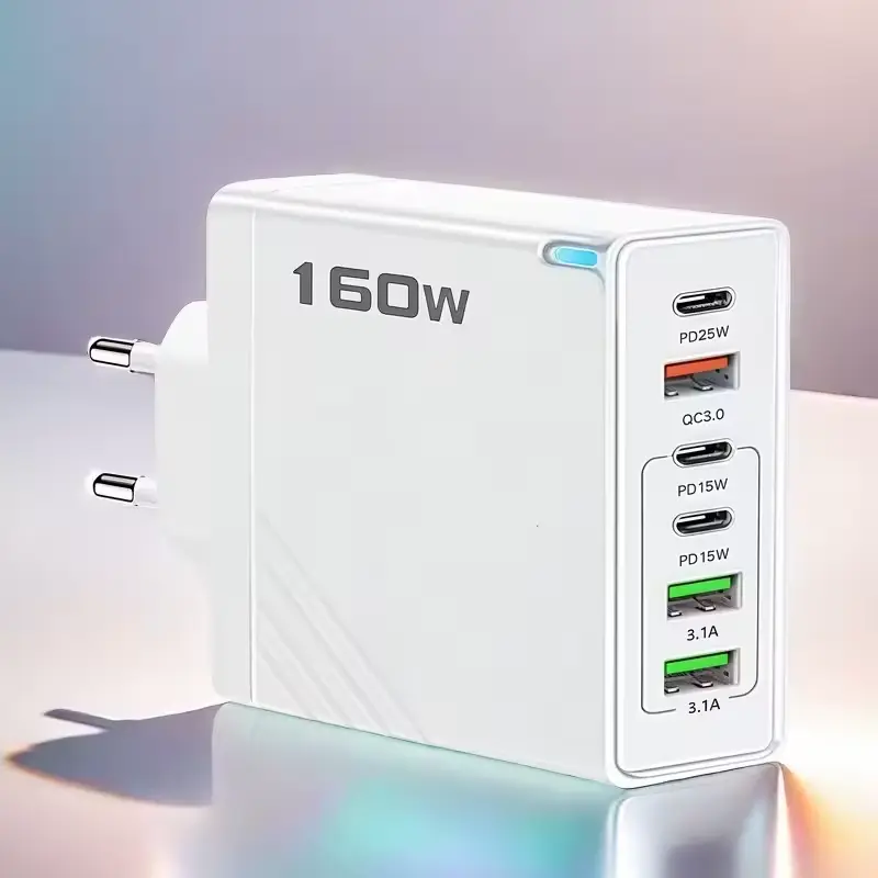 USB Type C Charger Multi Ports USB Fast Charge Charger Mobile Phone Adapter For iPhone Huawei Xiaomi Samsung Quick Wall Charger