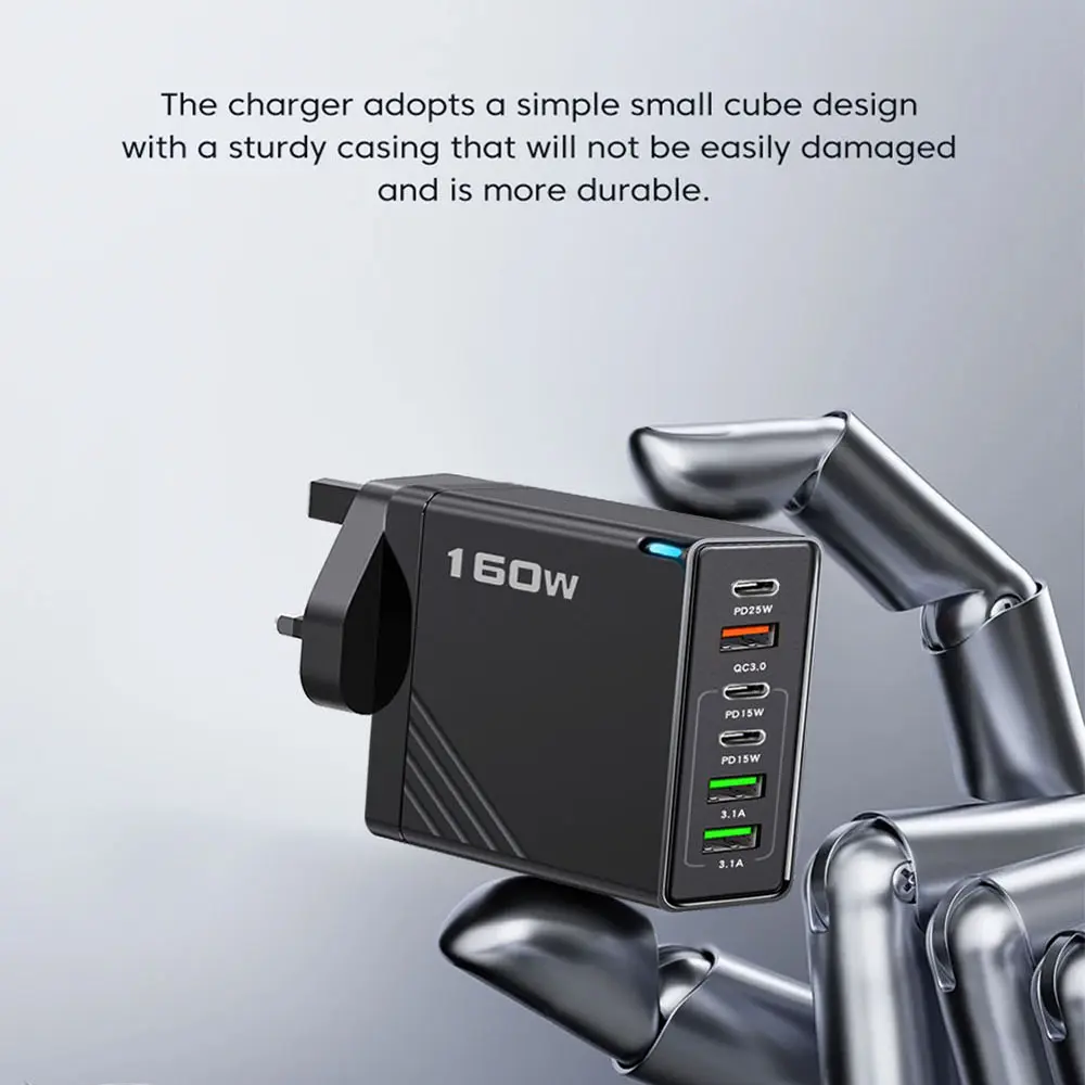 USB Type C Charger Multi Ports USB Fast Charge Charger Mobile Phone Adapter For iPhone Huawei Xiaomi Samsung Quick Wall Charger