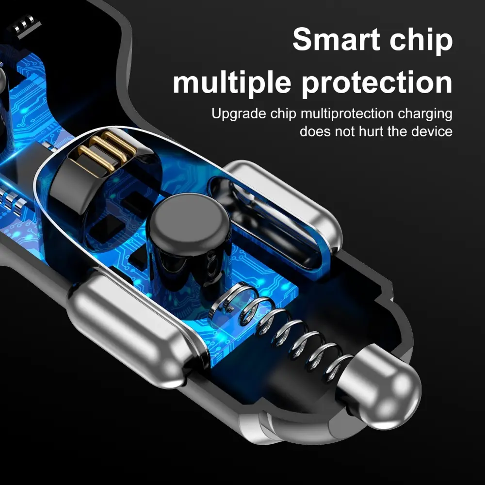 USB 30W Fast Charging Phone Type C Car Charger Quick Charge 3.0  Adapter for iPhone 13 12 11 Pro Max Redmi Huawei Samsung S21 S2
