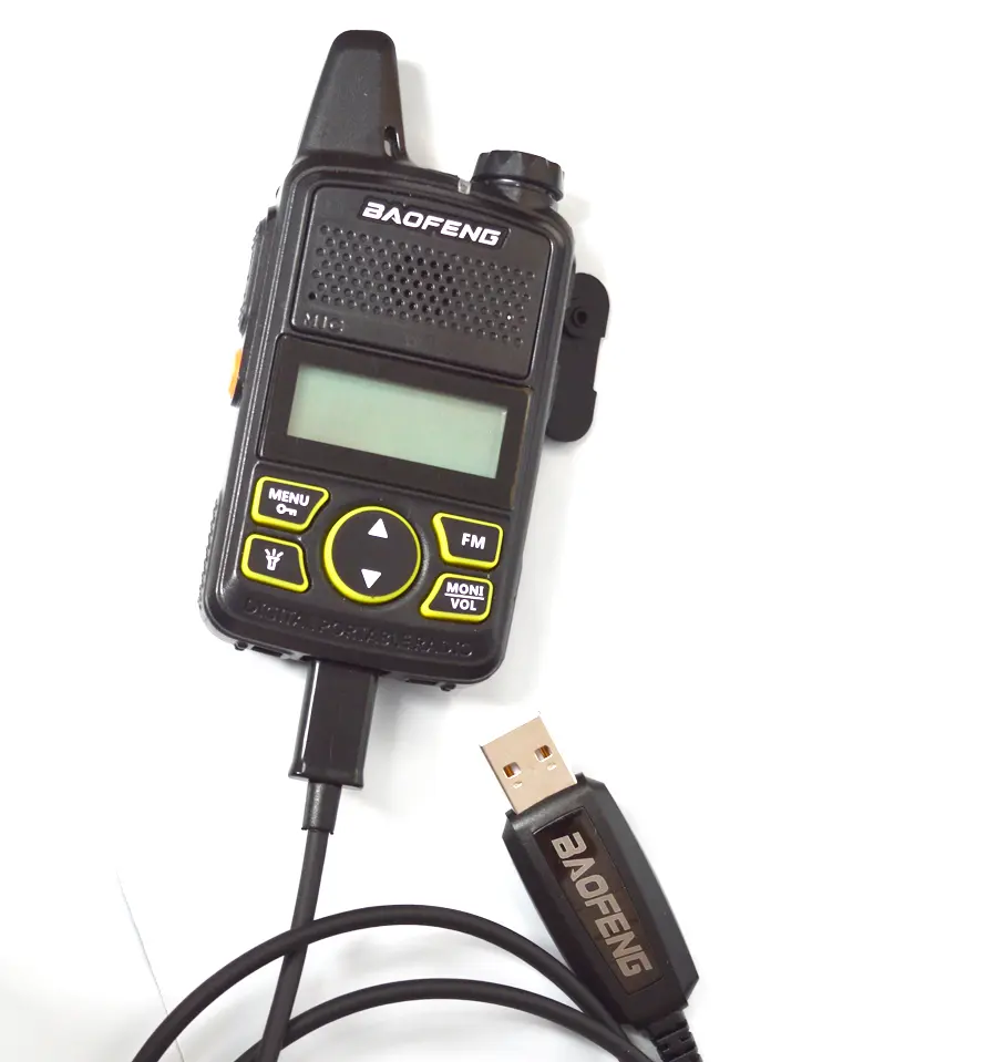 2Pcs/Set Original Baofeng BF-T1 Mini Walkie Talkie Fashion Handheld Two-way FM Radio Office Mall Radios Transceiver BF T1