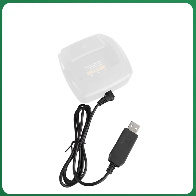 Baofeng Charger Cable DM 1701 Desktop USB Charger Cable For UV 5R UV 82 UV 10R DR-1801 Walkie Talkie UV 9R Plus UV S9 Ham Radios