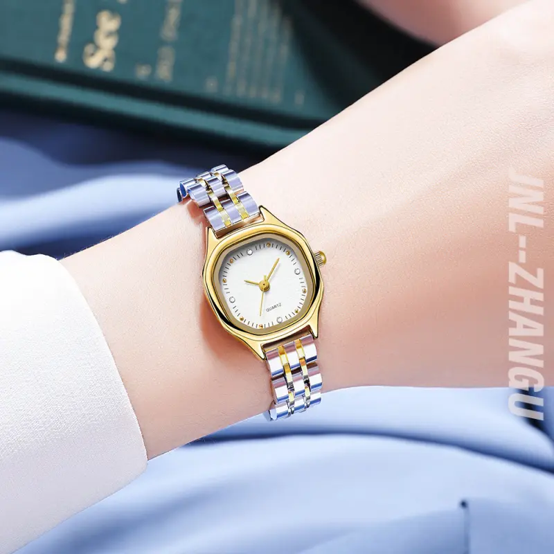 New Ladies Luxury Style Women Quartz Watches Super Simple Stainless Steel Strap Waterproof Dial Waterproof 30 Fashion