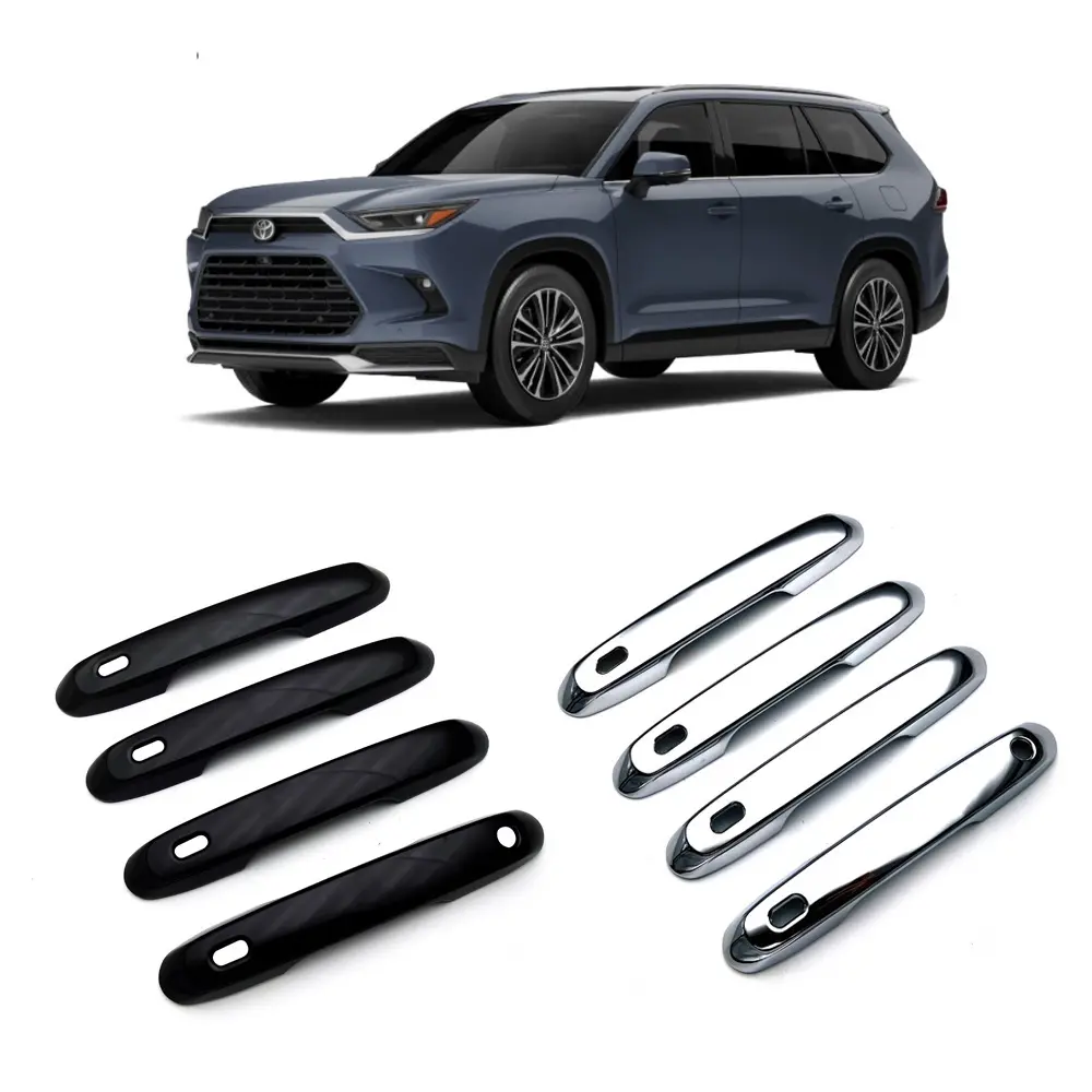 For 24 Toyota Highlander modified door handle trims for Grand Highlander