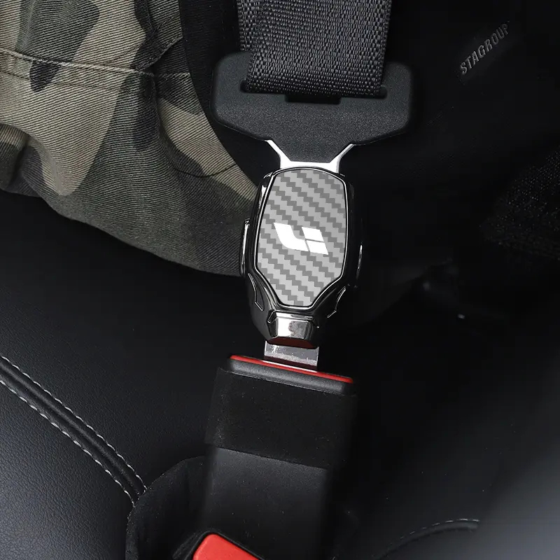 Car Seat Belt Metal Jewelry Seat Belt Accessory Extender for LIXIANG L7 L8 L9 ONE