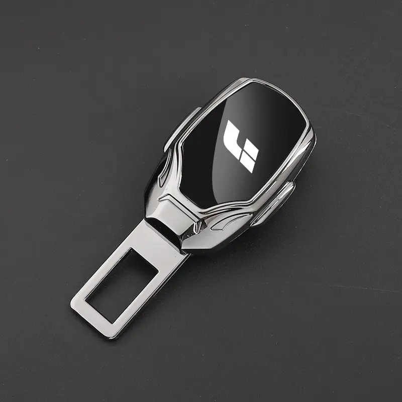 Car Seat Belt Metal Jewelry Seat Belt Accessory Extender for LIXIANG L7 L8 L9 ONE