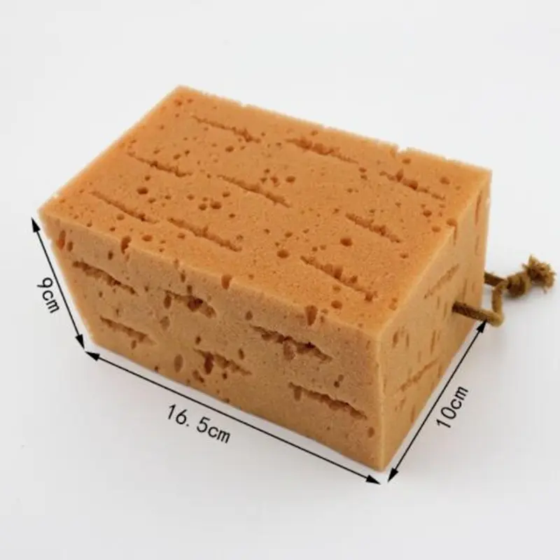 Car Washing Sponge Large Honeycomb Sponges Brush Dusting Detailing Washing Sponge Car Cleaning Tools Motorcycle Car Accessories