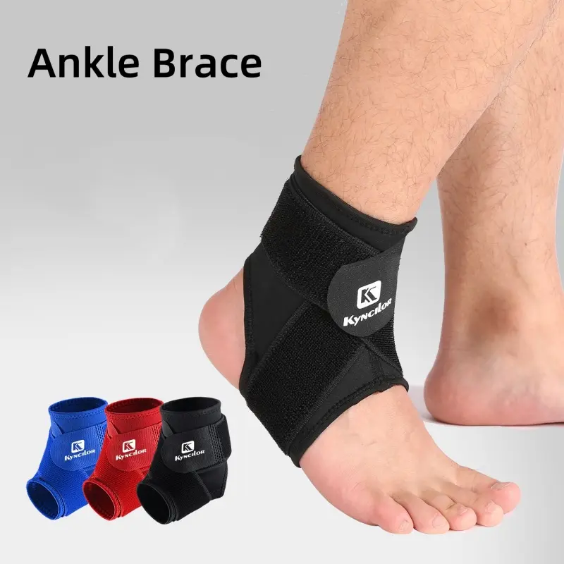 1Pcs Bandage Elastic Breathable Ankle Strap Support Strong Ankle Sports Protection Stabilize Ligaments-Eases Swelling Sprained