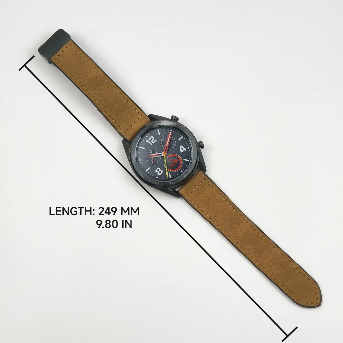 Leather Silicone Strap for Samsung Galaxy Watch 6/5/4 44mm 40mm Watchband 20mm Band Bracelet Galaxy Watch6 Classic 43mm 47mm