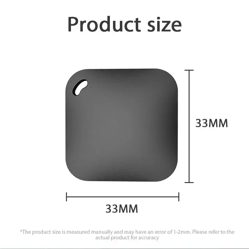 Findmy Anti-lost Locator AirTag Elderly Anti-lost Device Children Portable GPS Locator Bluetooth Tracker Security Protection