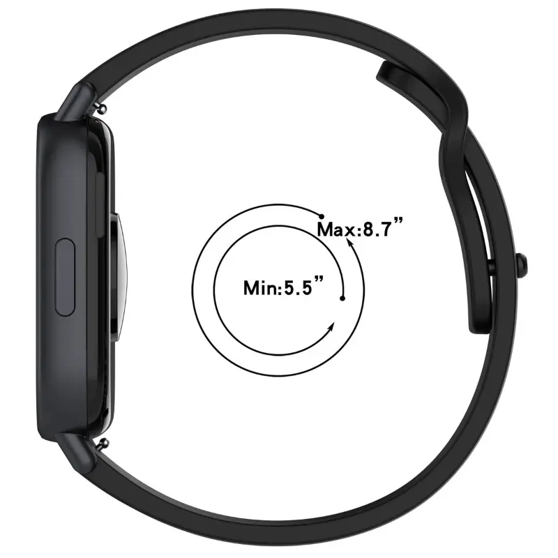 Silicone Band for Redmi Watch 5 4 Strap Smart Watch Accessories for Xiaomi Mi Band 8  9 Pro Strap Correa Replacement Bracelet