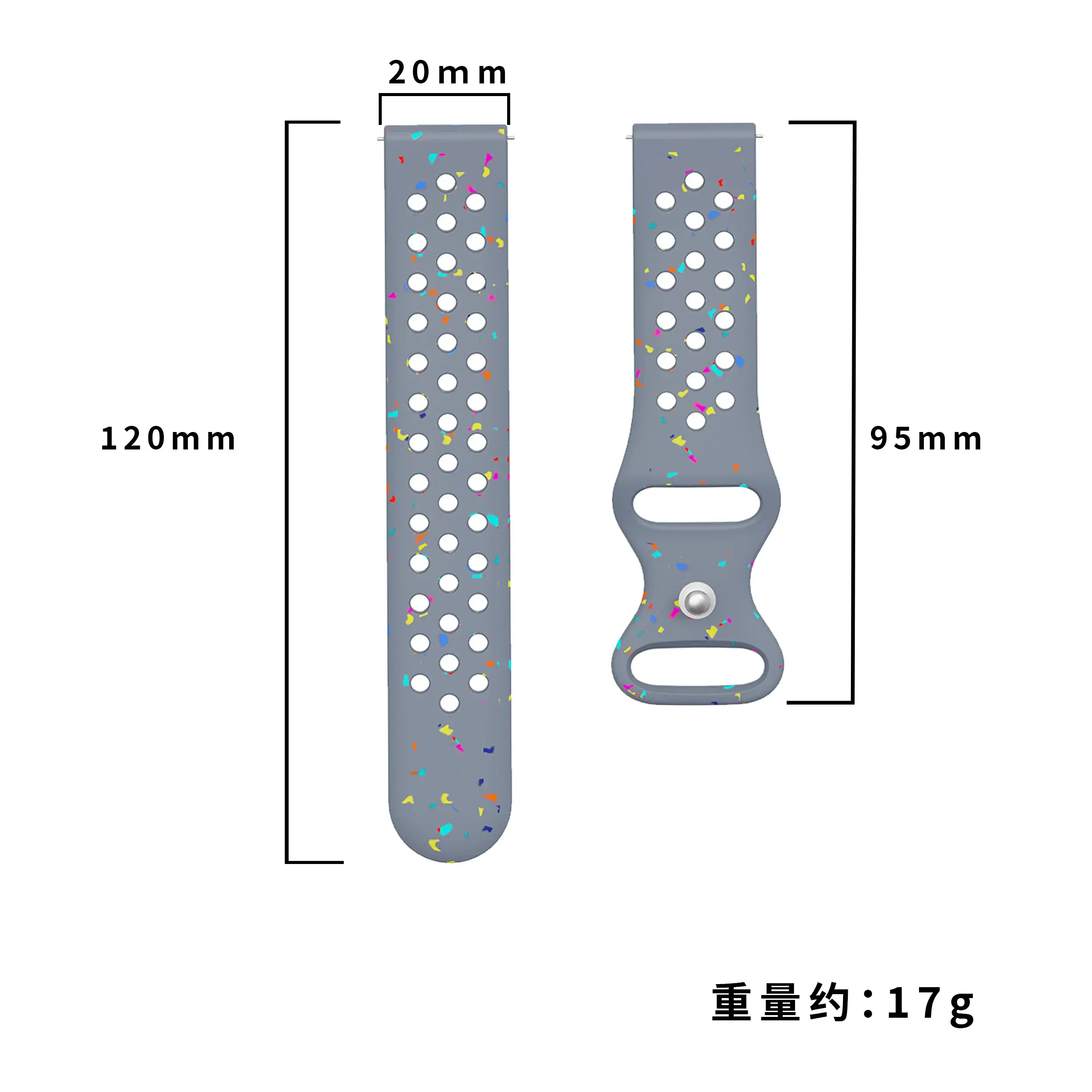 18 20 22mm Silicone Strap for Samsung Galaxy Watch7 6 5 4 44 40mm 6Classic 43/47mm GearS3 Bracelet for Huawei 3 4Pro GT3/2e Band
