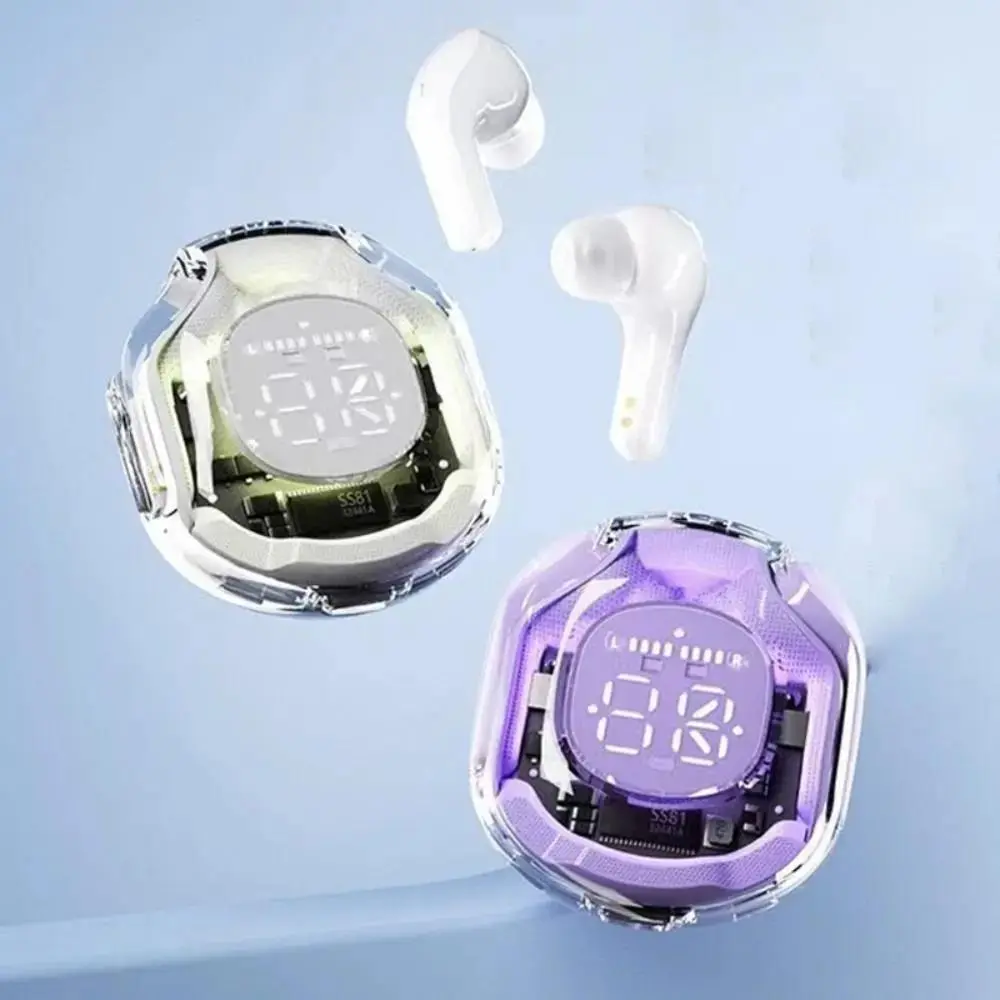 Pro T8 TWS Wireless Earphone Bluetooth 5.3 Headphones Sport Gaming Headsets Noise Reduction Earbuds Bass Touch Control for Phone