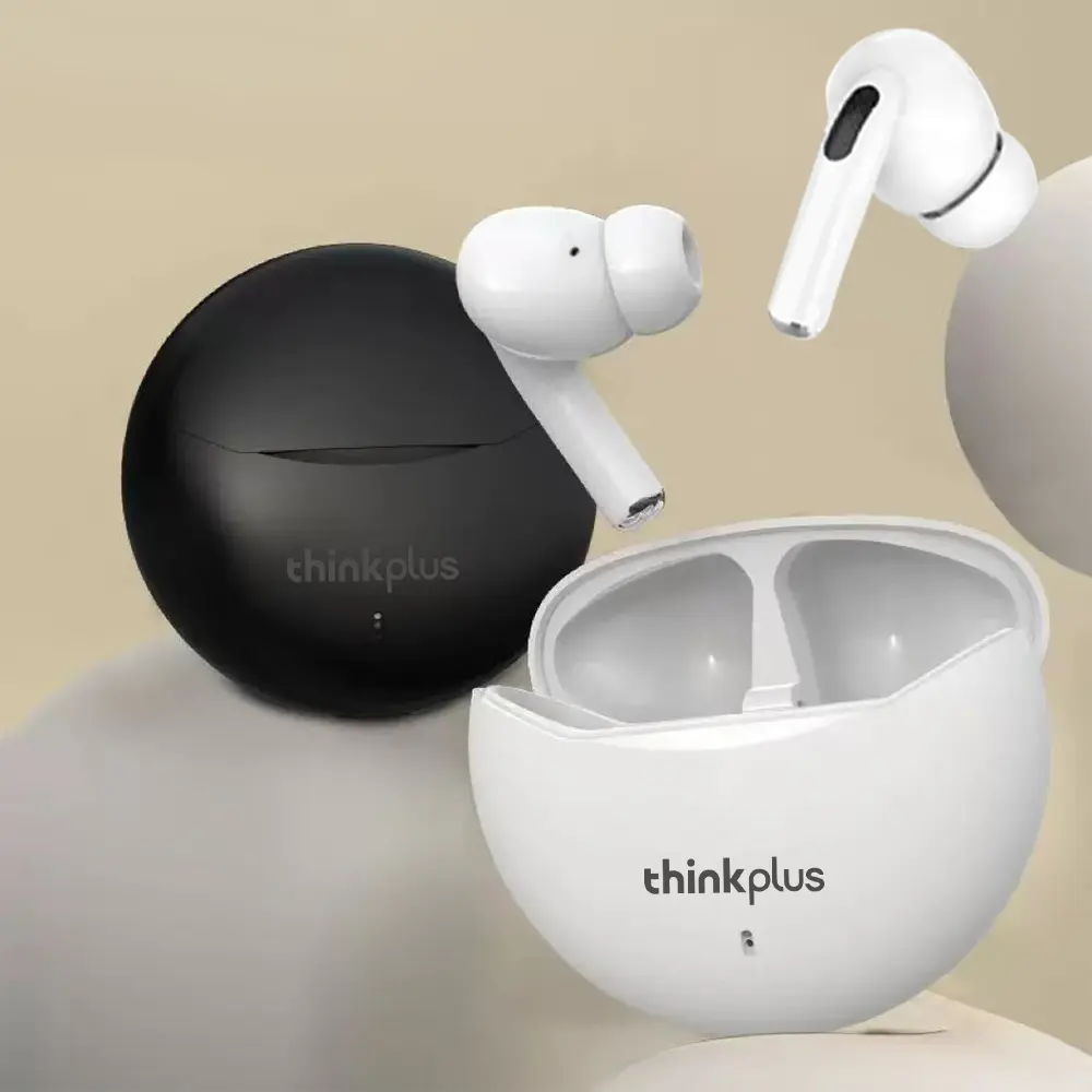 Original Thinkplus in ear noise cancelling headphones with touch control, high fidelity stereo music, high-definition calling