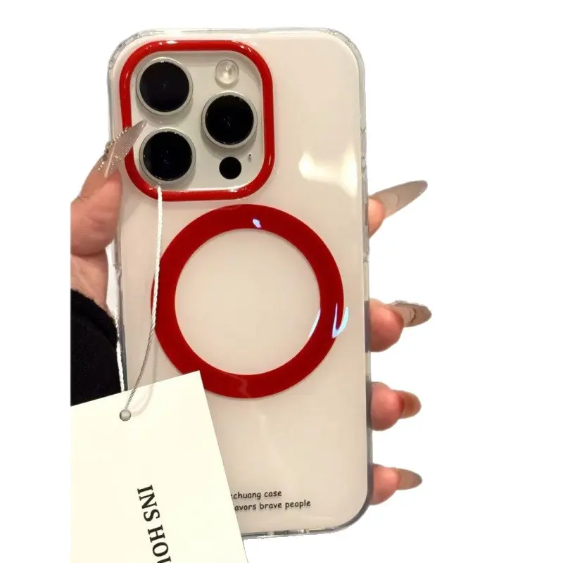 The phone case with the cute Hello Kitty magnetic stand is suitable for iPhone16 15 14 13 pro max Y2k