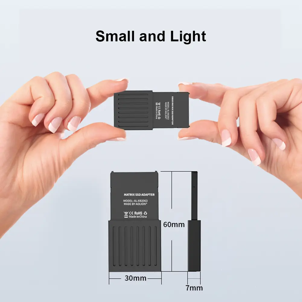 For Xbox Series X/S External Host M2 NVME 2230 SSD Expansion Card Conversion Box