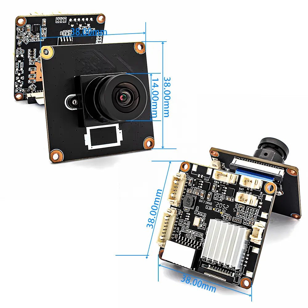 WGWK 4K 30FPS IP Camera Module POE 8MP IMX415 Sensor Real Time Low-illumination 3.6mm 80° No Distortion Lens RTSP Onvif Webcam