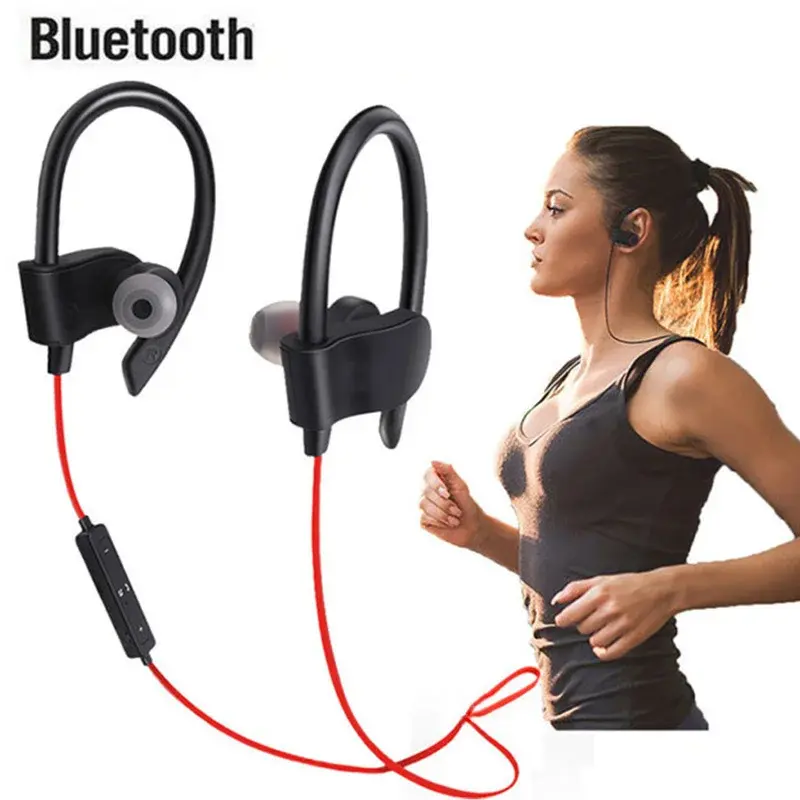 Wireless Bluetooth Headphones Stereo Hook Headset Music Sport Earphone Gaming Handsfree Earphone for All Smart Phones Audifonos