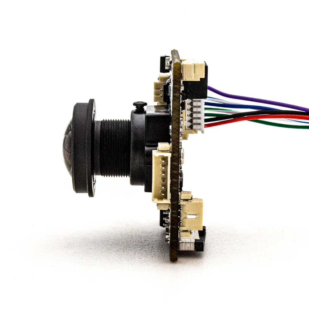 WGWK 3MP 25FPS IP Camera Module 1.5mm 180 Degree Wide Angle Lens M12 Mount Lens POE48V Onvif Mini Webcam Security Camera Board
