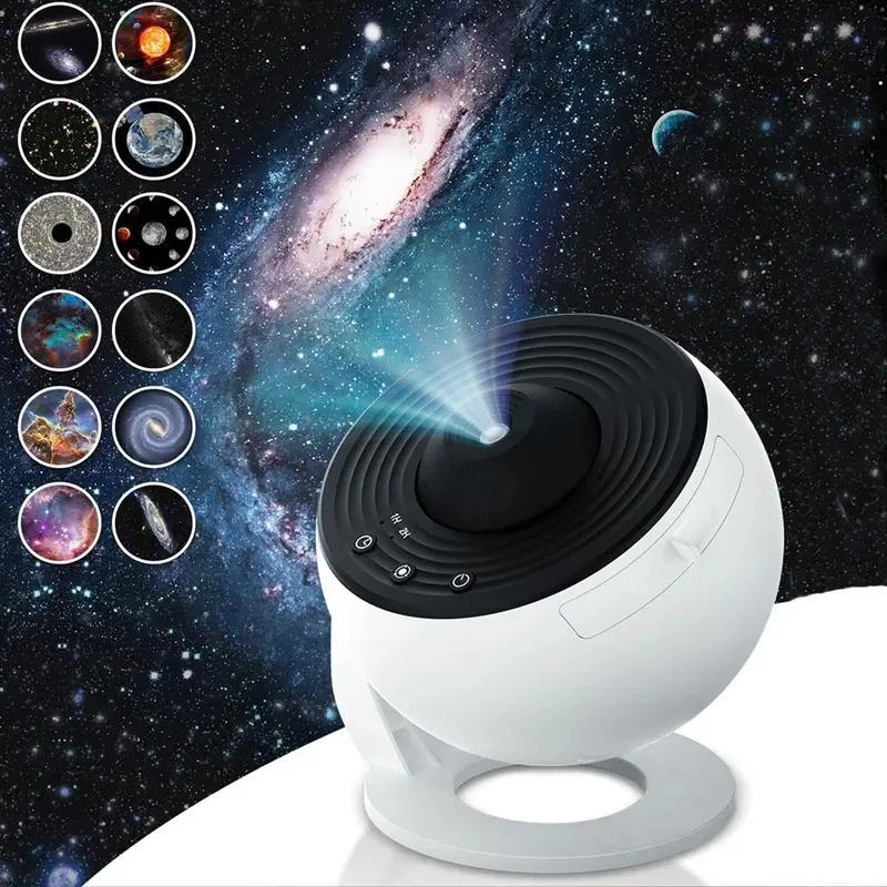13 in 1 Star Projector, Night Light Galaxy Projector Starry Sky Projector 360° Rotate Planetarium Lamp For Kids Bedroom Deco