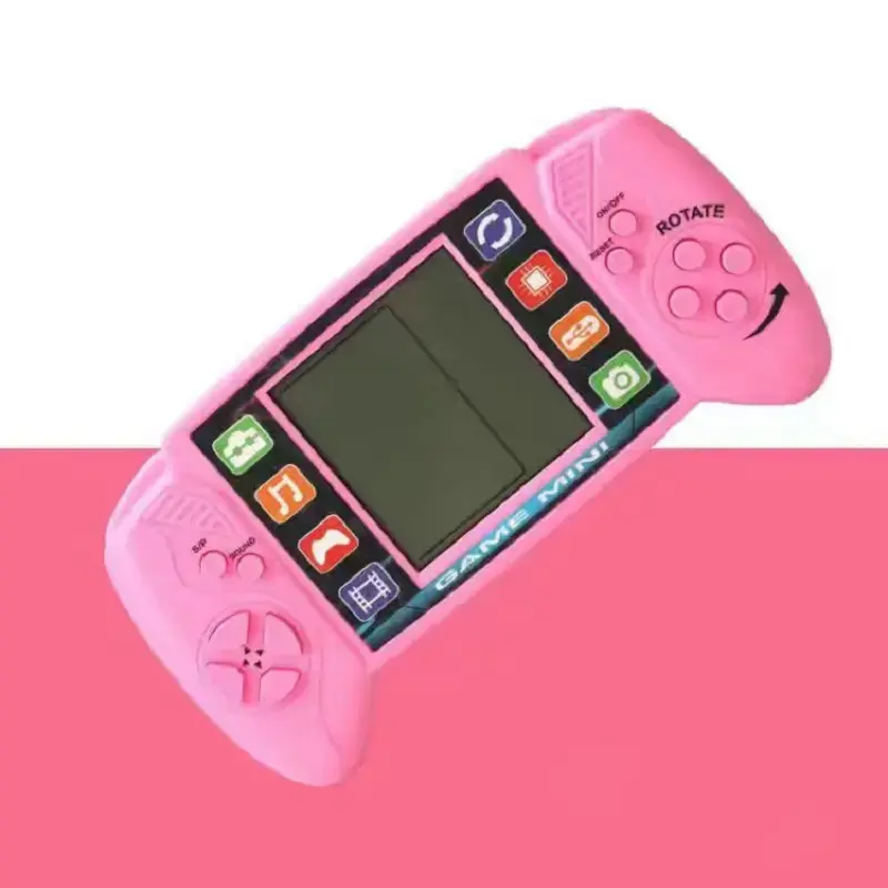 Portable Classic Nostalgic Tetris Game Machine Educational Toys Screen Handheld Pocket Gaming Player Electronic Toys