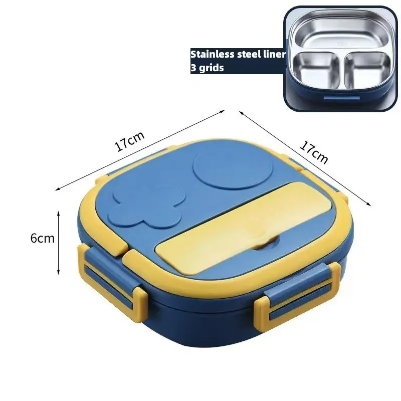 Lunch Box For Kids 304 Portable Stainless Steel Lunch Box Baby Child Student Outdoor Camping Picnic Food Container Bento Box