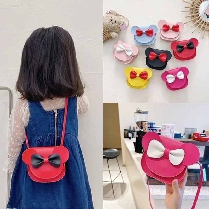 Cartoon Messenger Bag Cute Mouse Mouse Styling Mini Shoulder Bags for Girls Fashion Small Crossbody Bag