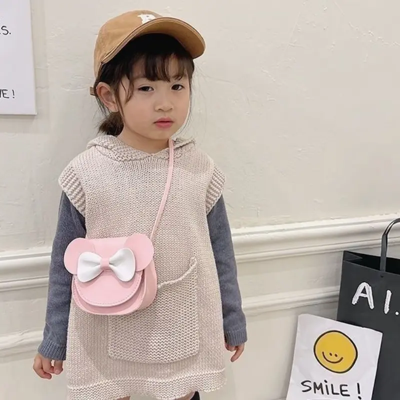 Cartoon Messenger Bag Cute Mouse Mouse Styling Mini Shoulder Bags for Girls Fashion Small Crossbody Bag