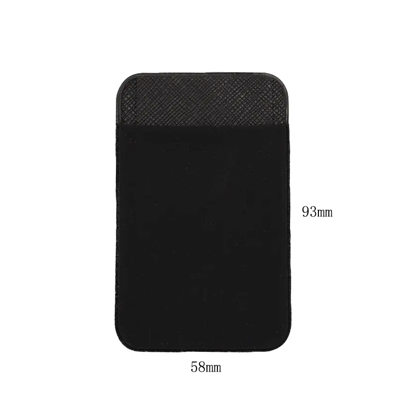Phone Card Holder Wallet Case Phone Wallet Stick On Credit Card Holder Phone Pocket for Almost All Cell Phone