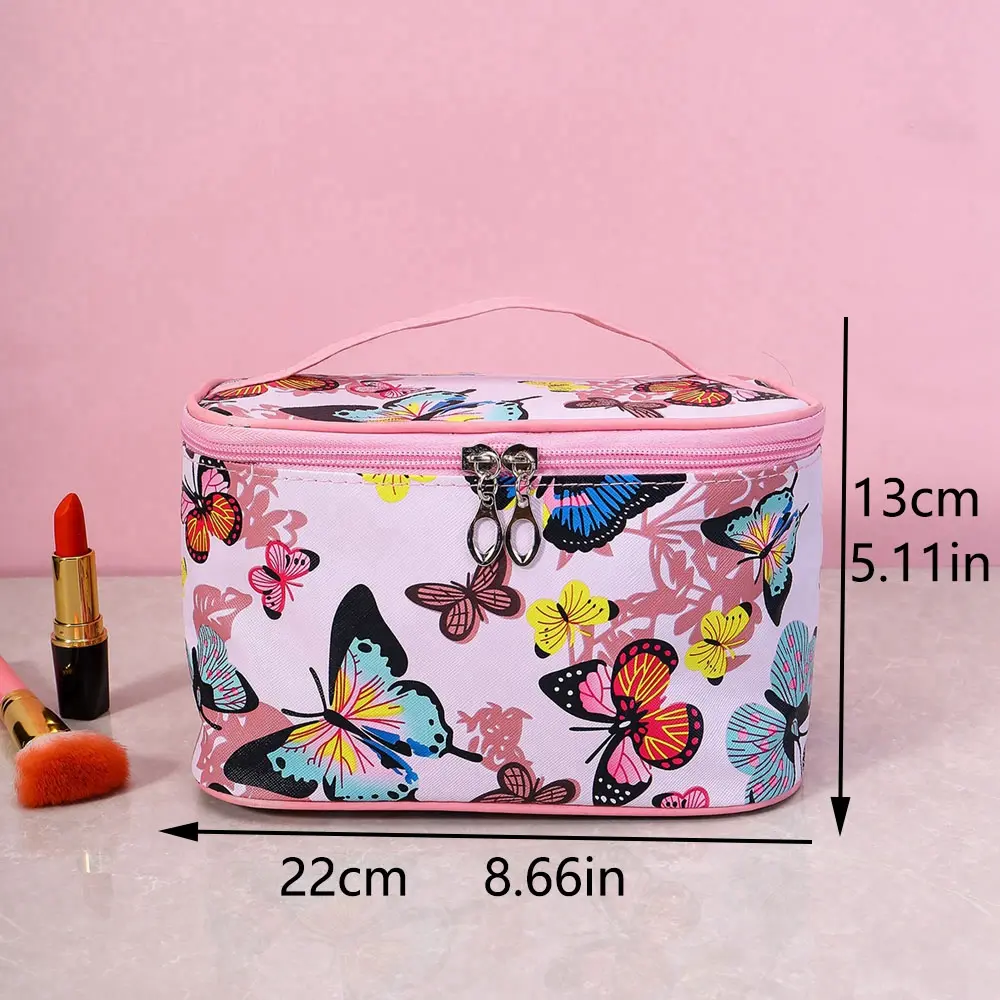 1PCS Square Makeup Bag With Large Capacity, Portable Storage, Travel Portable Men's And Women's Toiletries Bag