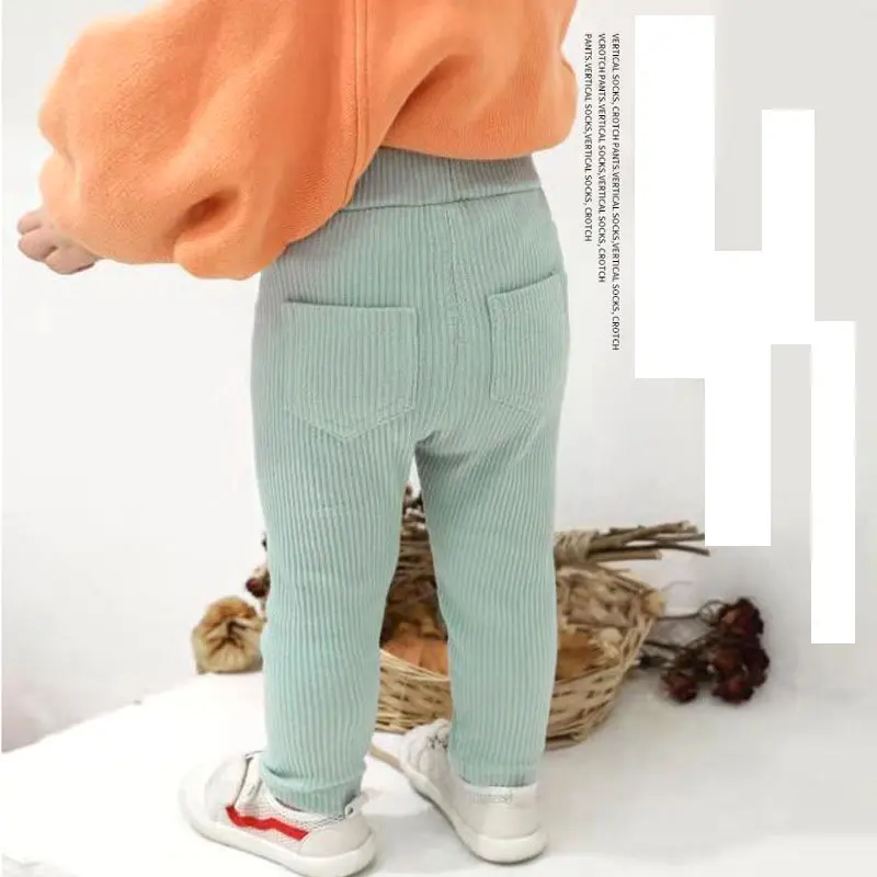 Children Pants Cotton Spring Autumn Kids Baby Leggings Fashion Trousers Girls Boys Pants
