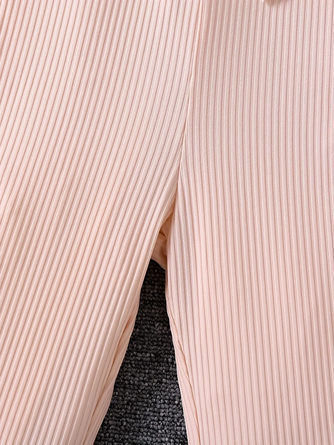 Fashion pit strip contrast color all-in-one sleeveless halter bell bottoms bow advanced sense of chic lace jumpsuit girls summer
