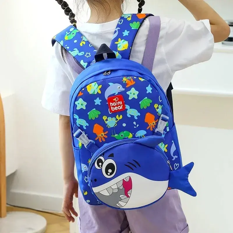 Children's Backpacks Trendy Cartoon Shoulder Bag for Boy Girl Causal Fashion Kids Kindergarten Backpack Cute Animals School Bag